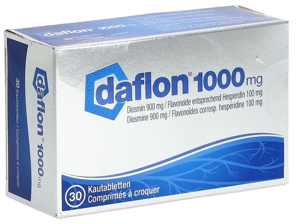 DAFLON Kautabl 1000 mg Blist 30 Stk, Hauptbild