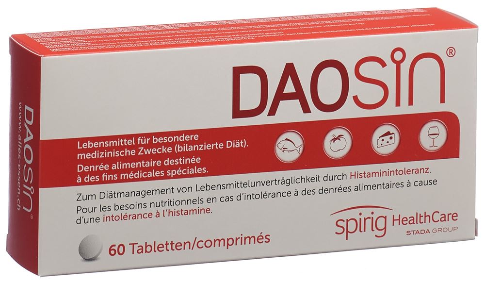 DAOSIN Tabl Blist 60 Stk, Hauptbild