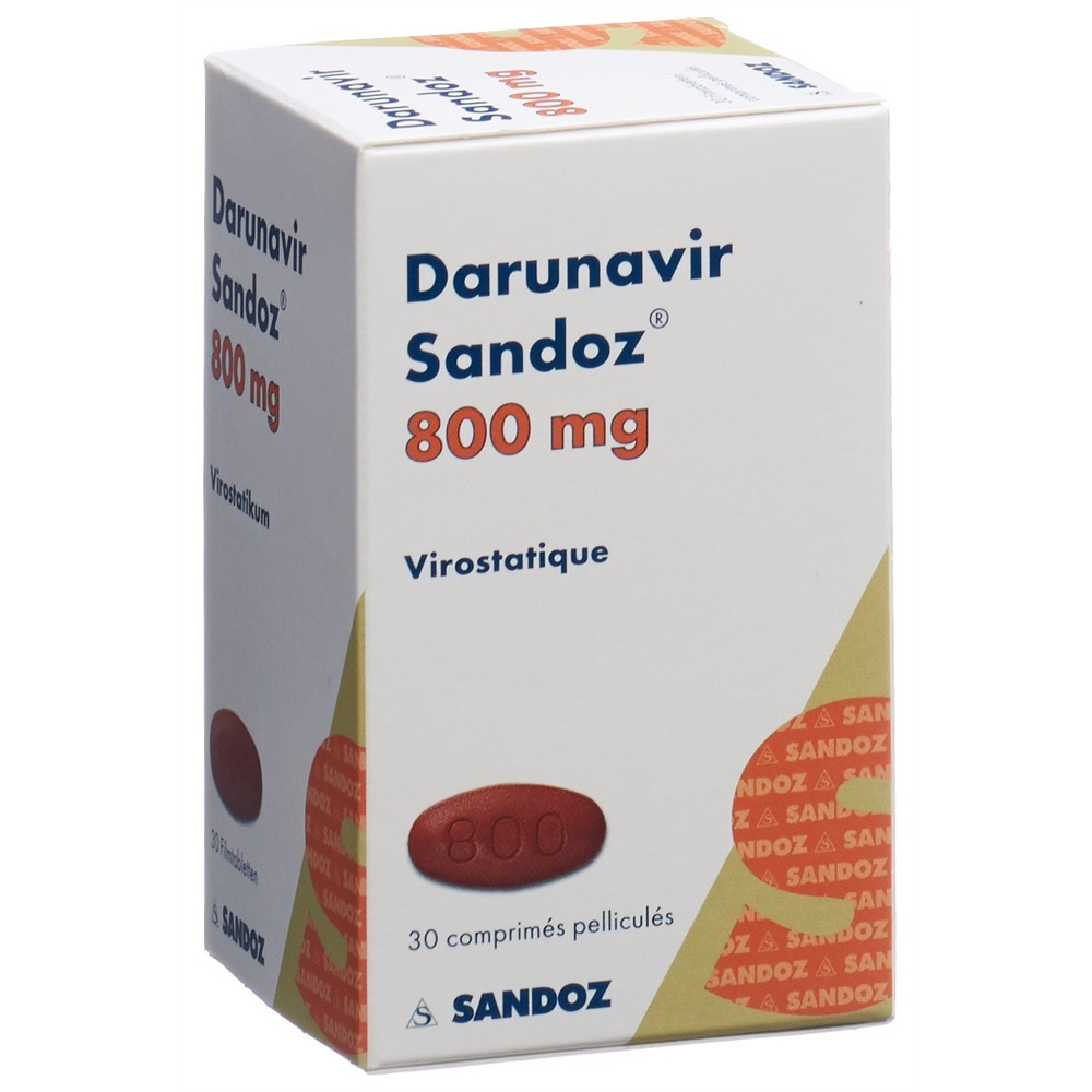 DARUNAVIR Sandoz 800 mg, image 2 sur 2