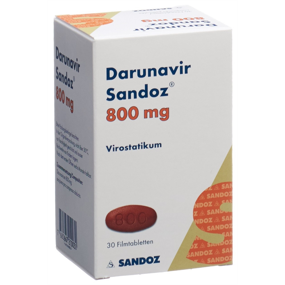 DARUNAVIR Sandoz 800 mg, image principale