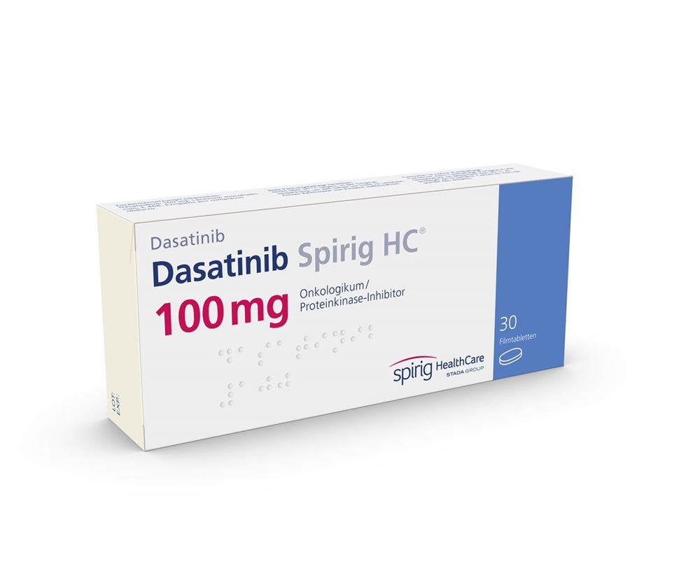 DASATINIB Spirig HC 100 mg, Hauptbild DASATINIB Spirig HC 100 mg, Hauptbild