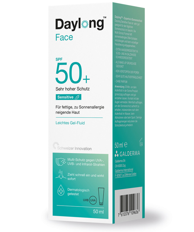 DAYLONG Sensitive Face Gel-Fluid, Bild 2 von 4