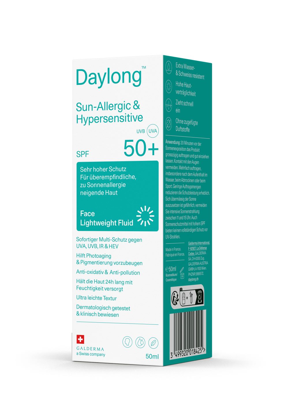DAYLONG Sun-allergic & Hypersensitive fluide, image 2 sur 2