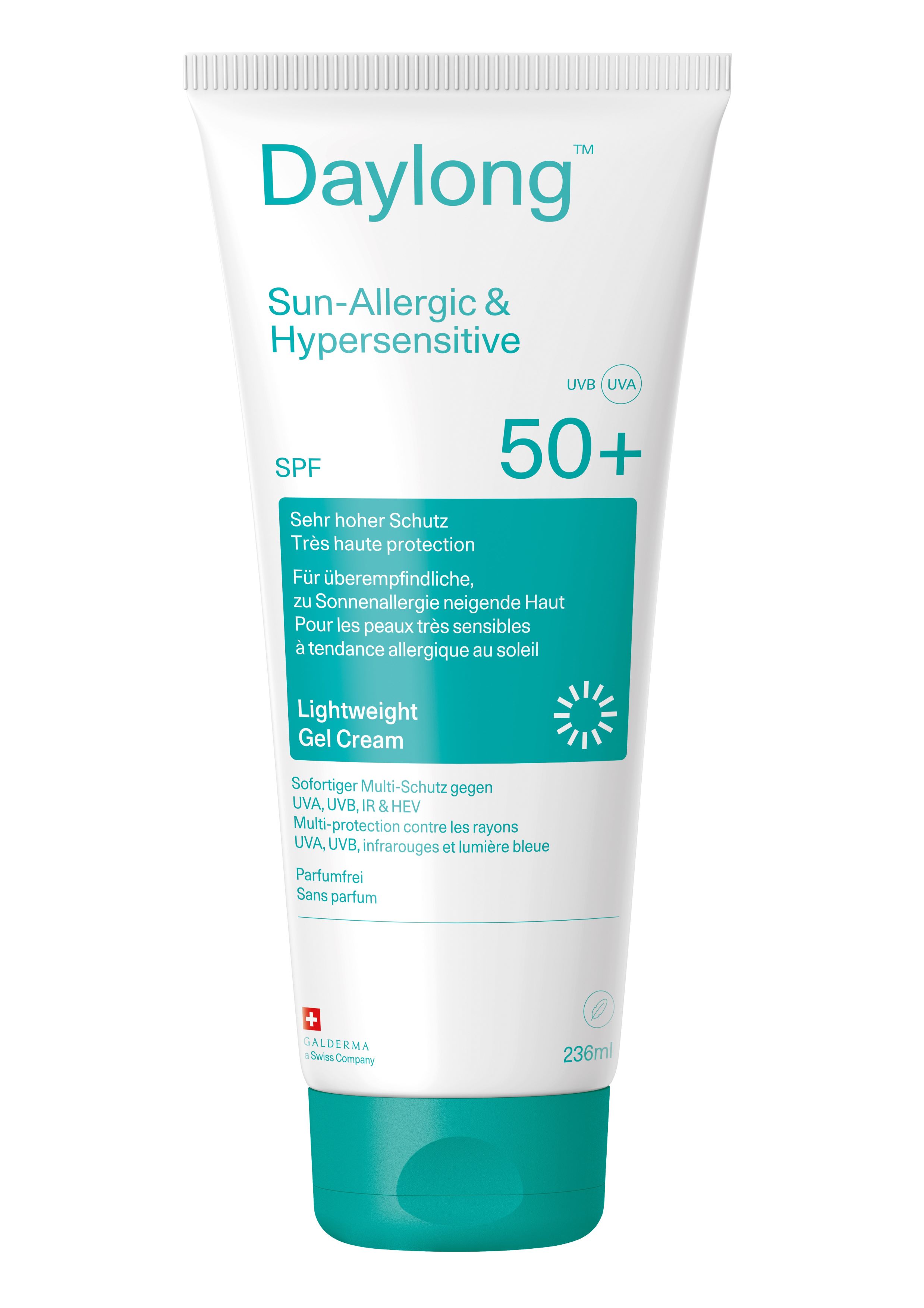 DAYLONG Sun-allergic & Hypersensitive gel-crème