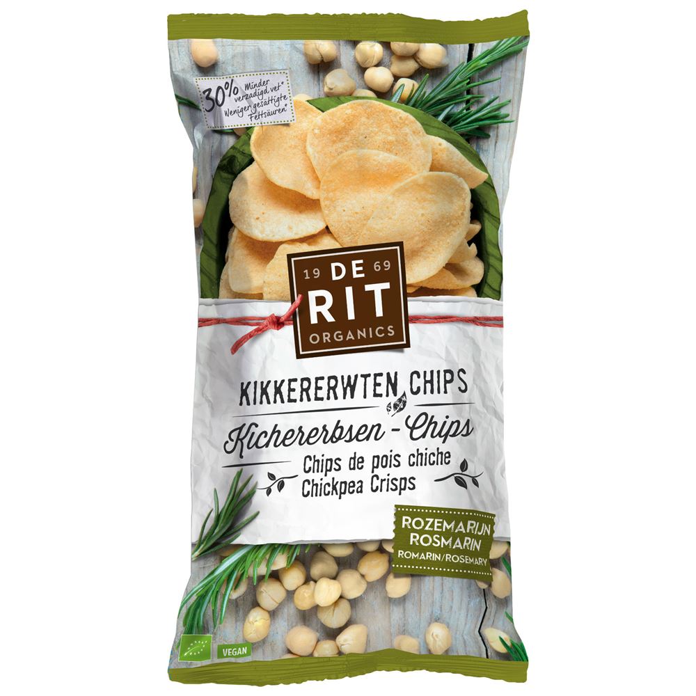DE RIT Chips de pois chiches, image principale DE RIT Chips de pois chiches, image principale