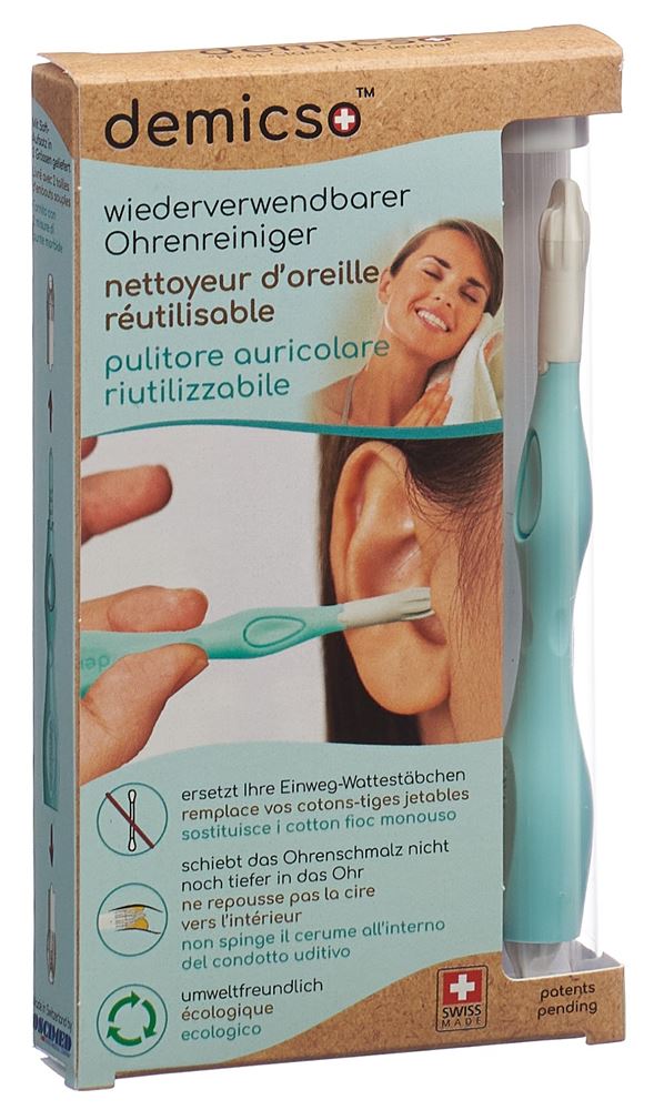 DEMICSO nettoyeur d'oreille réutilisable