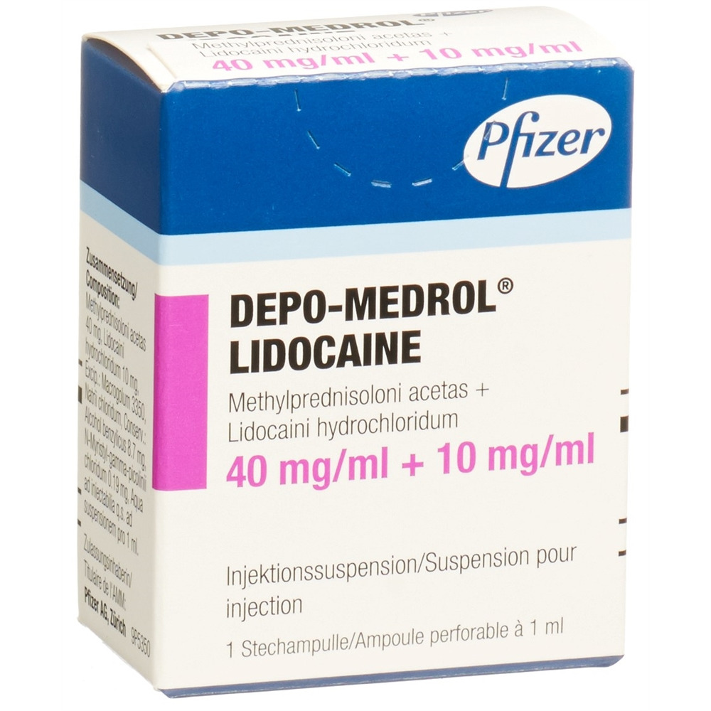 DEPO-MEDROL Lidocaine 40 mg/ml, Hauptbild