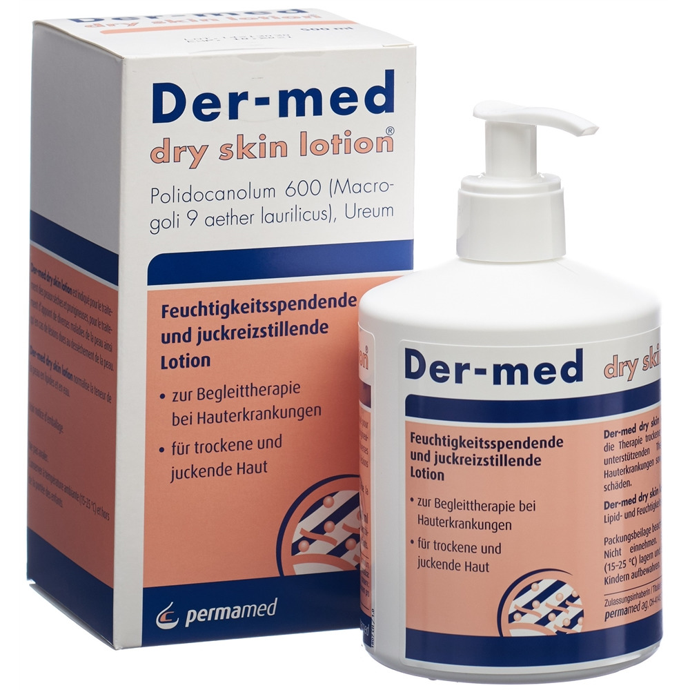 Der-med dry skin Lotion, Hauptbild