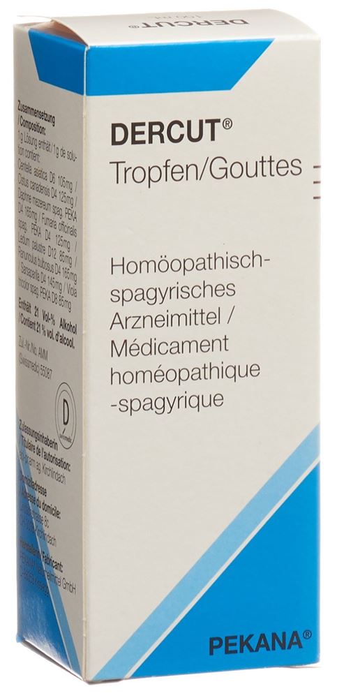 DERCUT Tropfen zum Einnehmen Fl 100 ml, Hauptbild