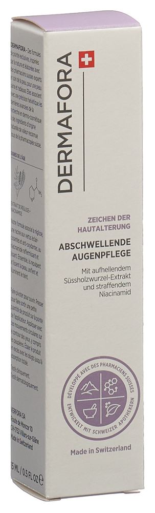 DERMAFORA gel contour des yeux décongestionnant