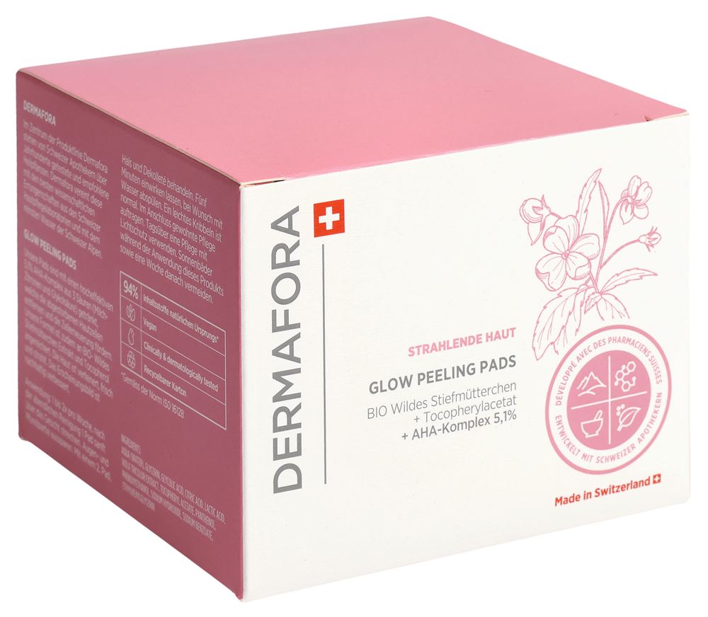 DERMAFORA Peeling Glow Pads AHA, image principale
