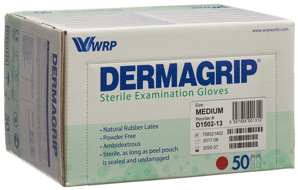 DERMAGRIP Untersuchungs-Handschuhe Latex