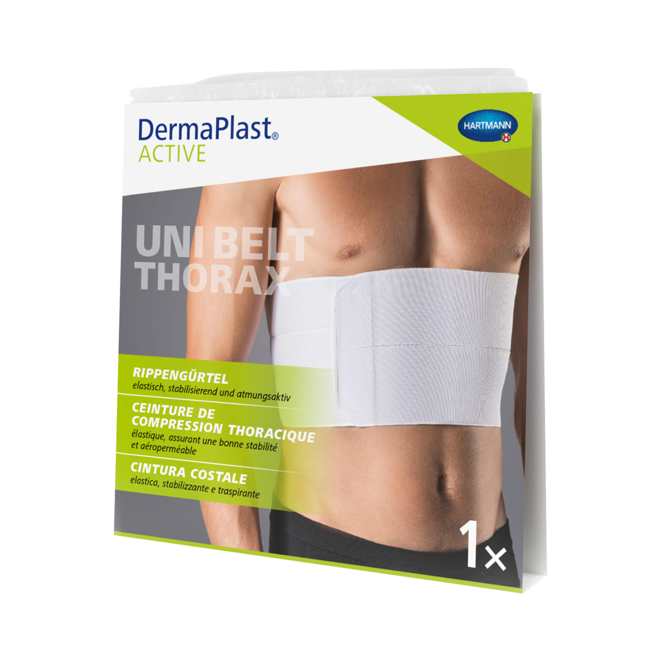 DERMAPLAST Active Uni Belt Thorax, Hauptbild