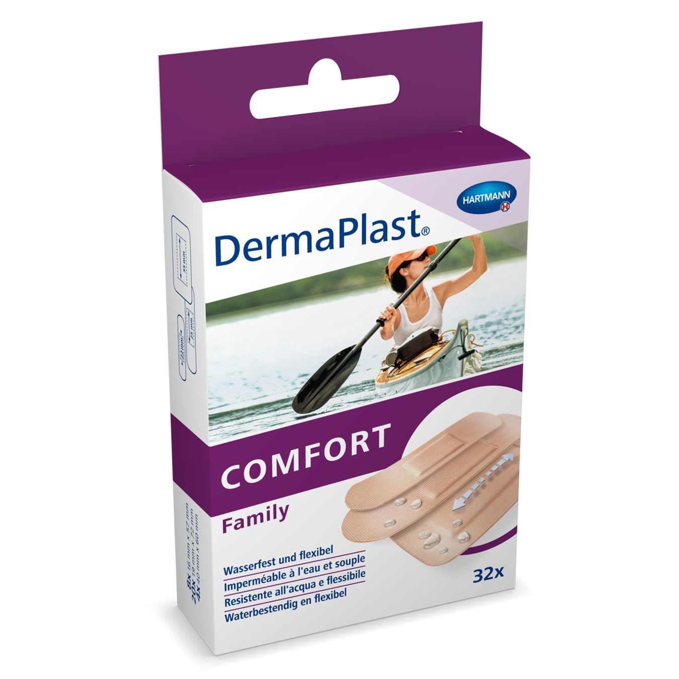 DERMAPLAST Comfort Family Strip, Hauptbild