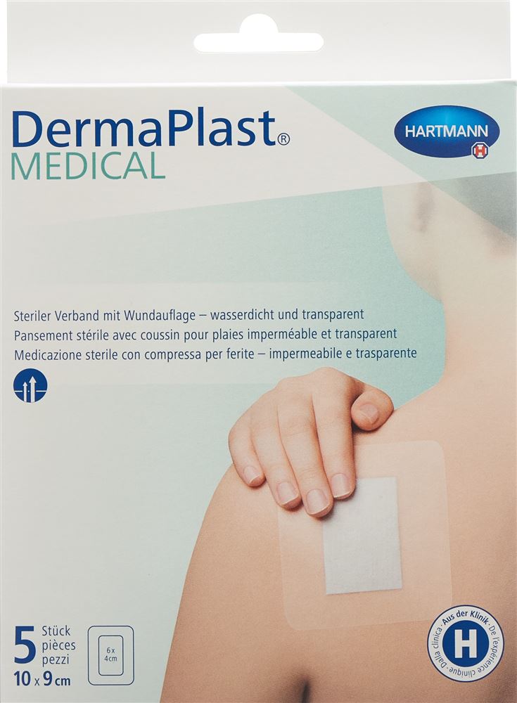 DERMAPLAST Medical pansement transparent