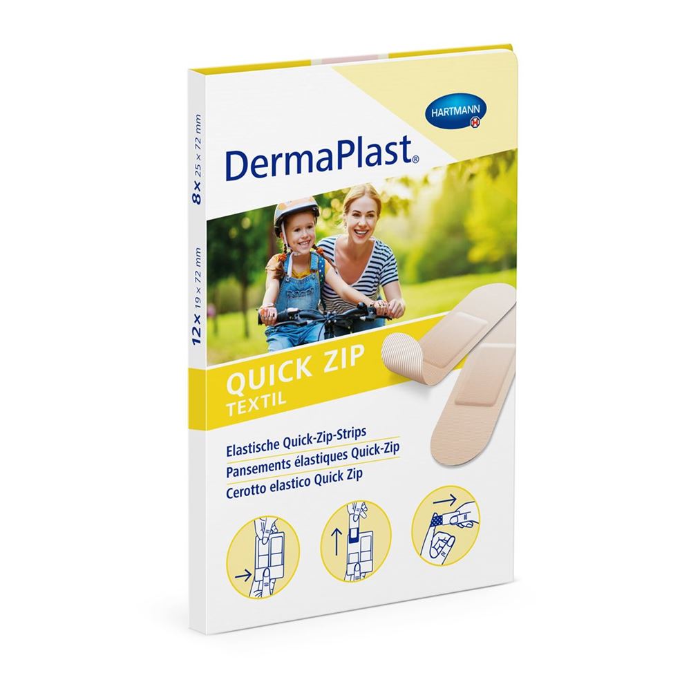 DERMAPLAST Quick Zip pansements, image principale