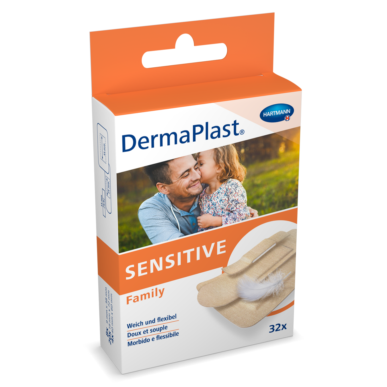 DERMAPLAST Sensitive Family strips