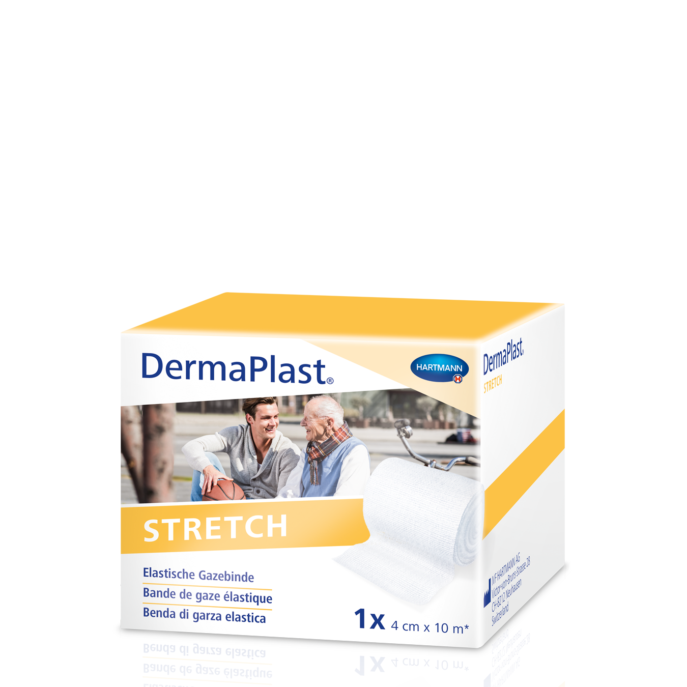 DERMAPLAST Stretch bande de gaze élastique