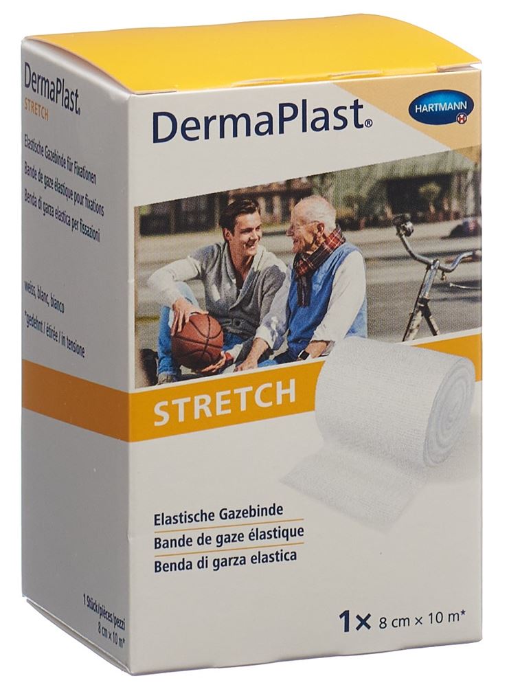 DERMAPLAST Stretch elatische Gazebinde