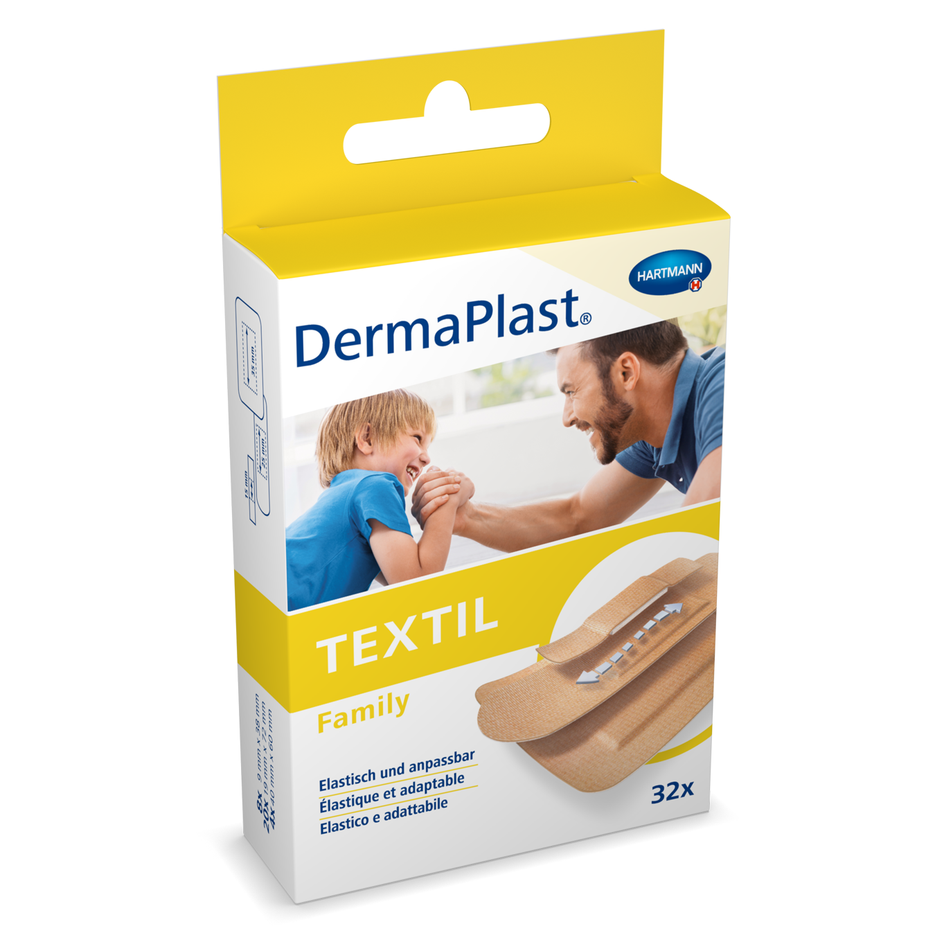 DERMAPLAST Textil Family strips, image principale