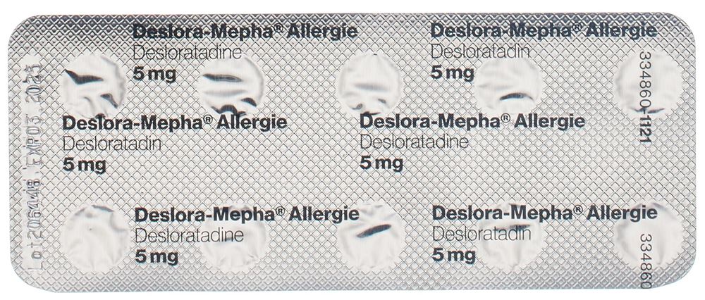 DESLORATADINE Mepha Allergie 5 mg, Bild 4 von 4