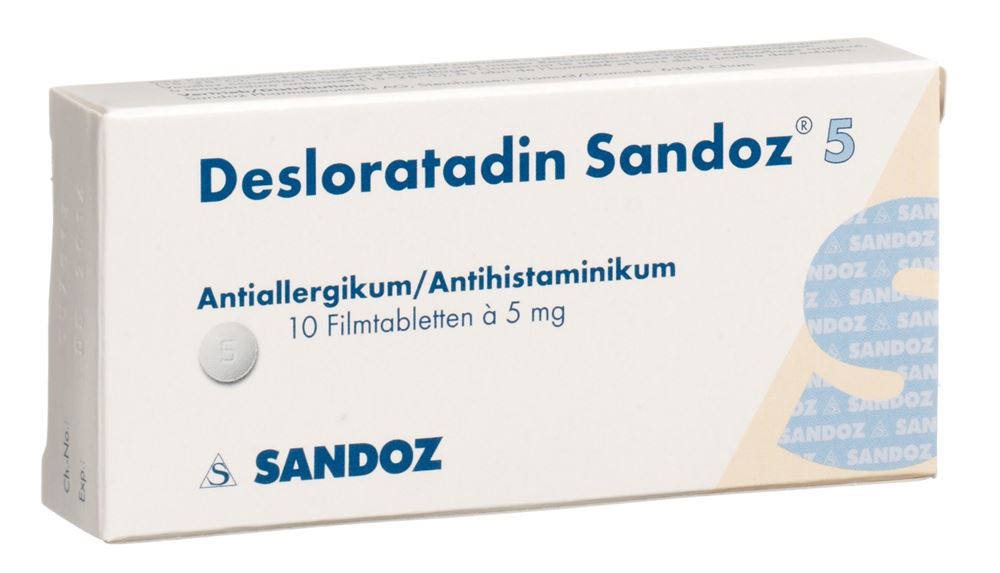 DESLORATADINE Sandoz 5 mg