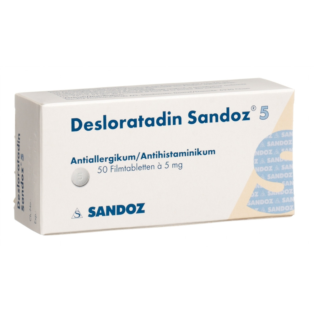 DESLORATADINE Sandoz 5 mg, image principale