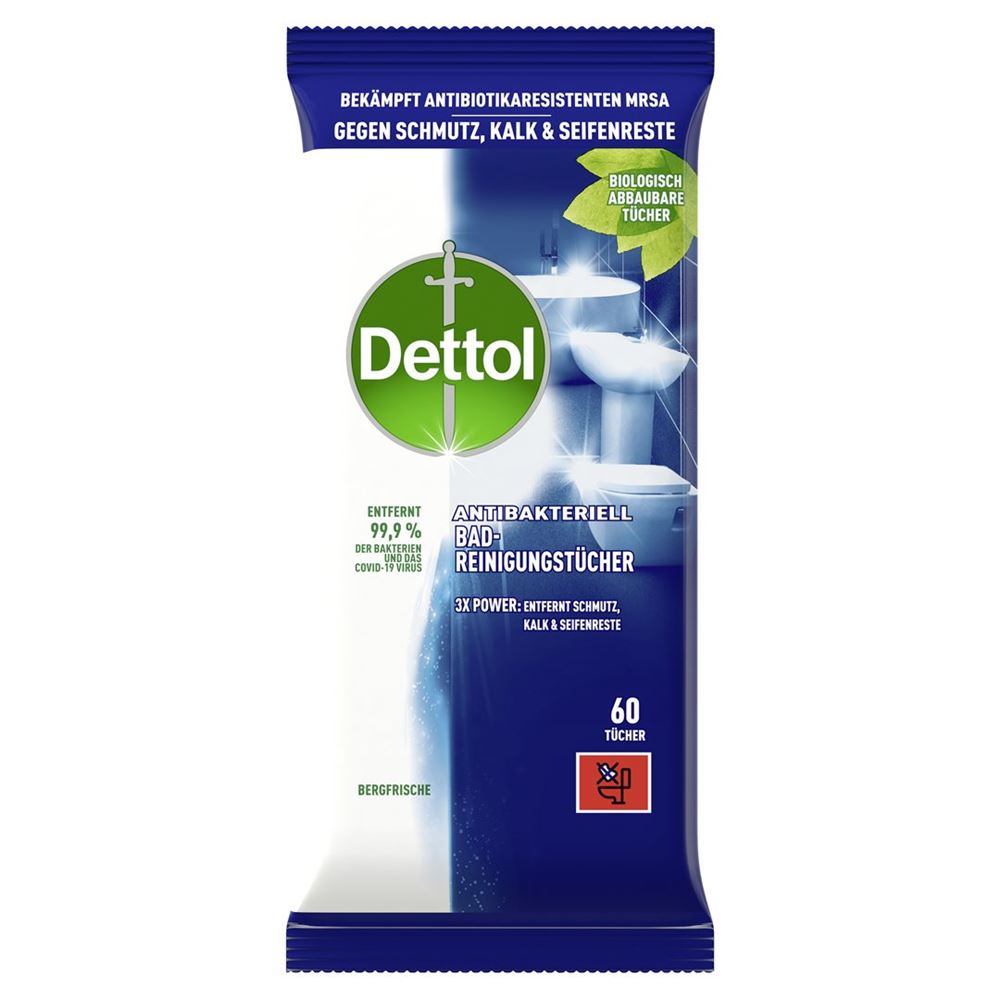 DETTOL Badreinigungstücher