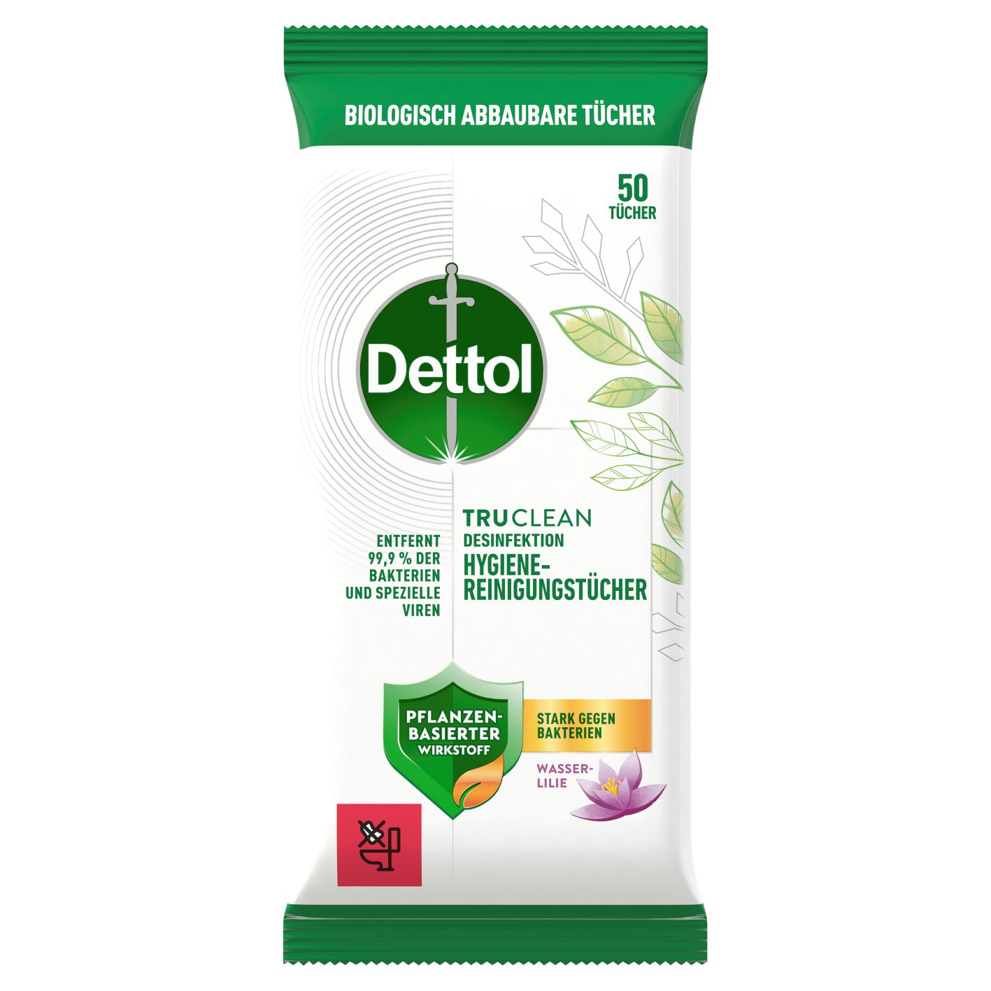 DETTOL lingettes désinfectantes