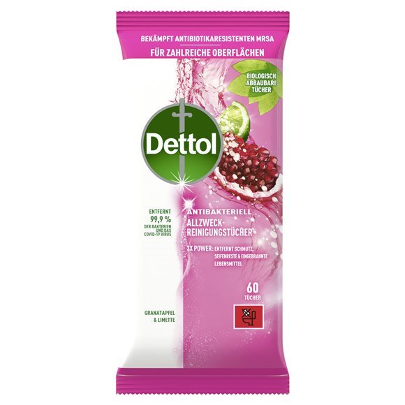 DETTOL lingettes nettoyantes multi-usages