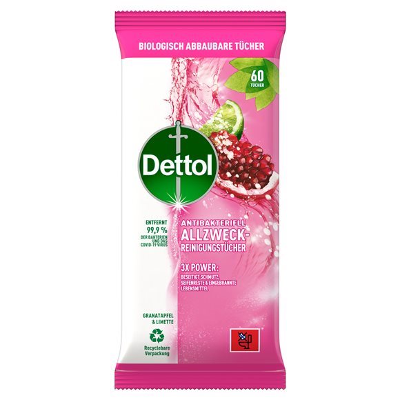 DETTOL lingettes nettoyantes multi-usages