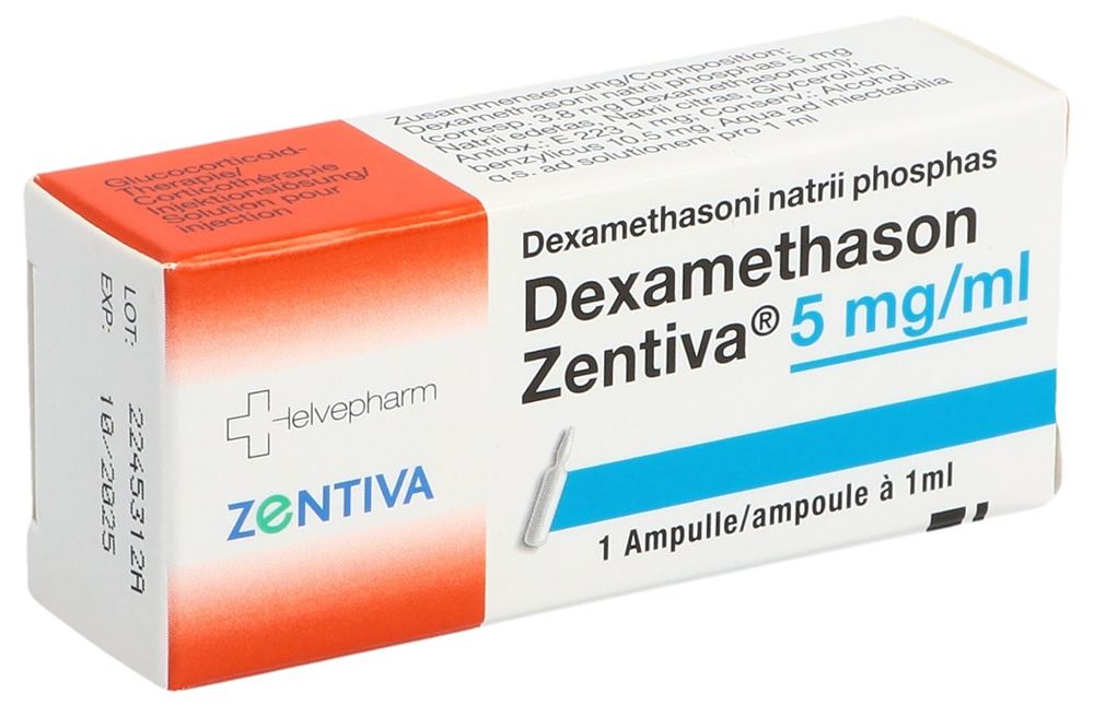 DEXAMETHASONE Zentiva 5 mg/ml, Hauptbild