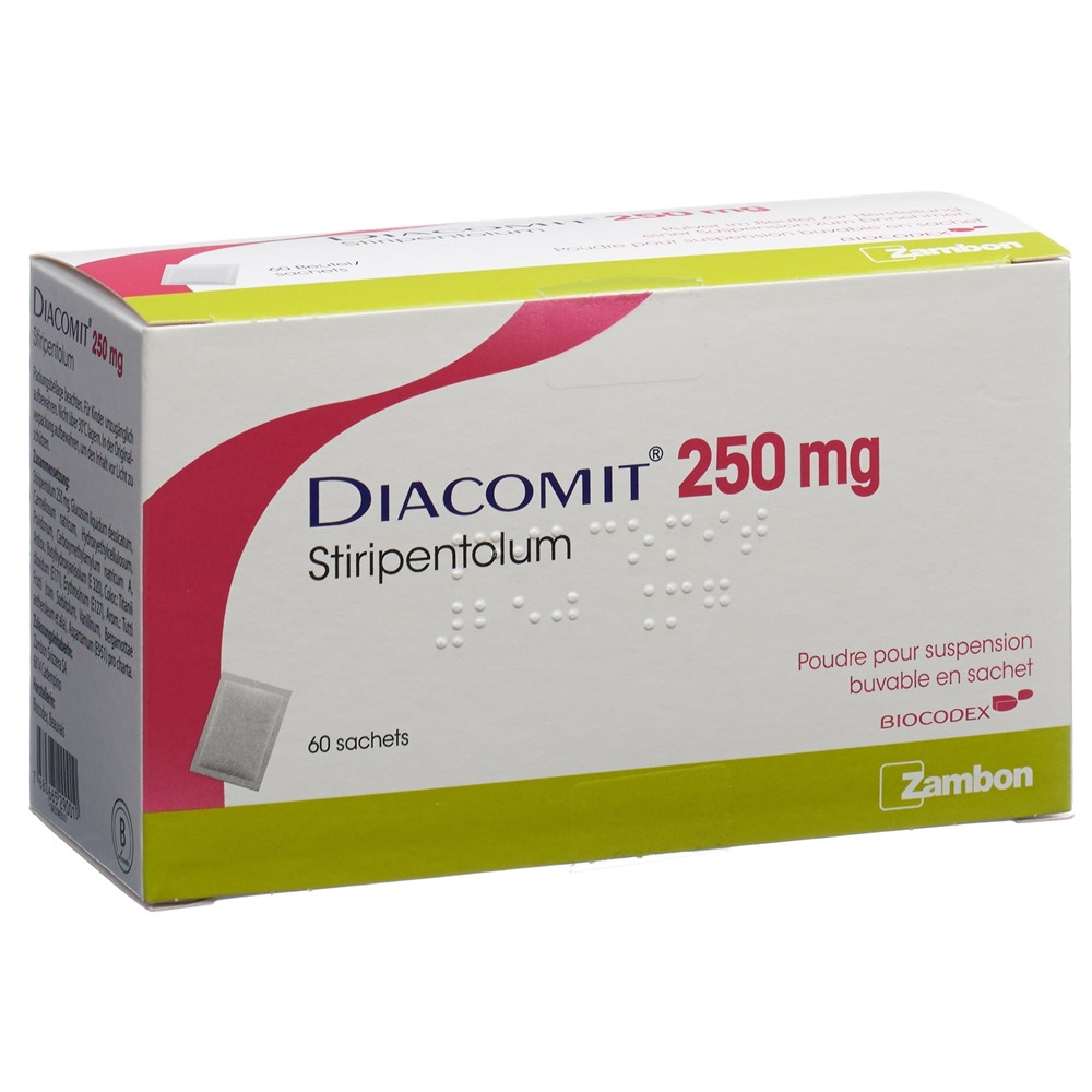 DIACOMIT Plv 250 mg zur Herstellung einer Suspension zum Einnehmen Btl 60 Stk, Bild 2 von 2