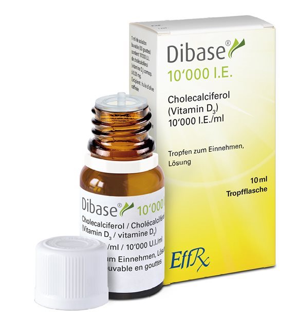DIBASE gouttes 10000 IE/ml fl gtt 10 ml