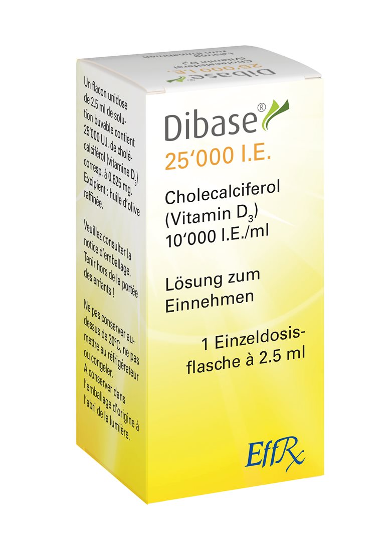 DIBASE Lös 25000 IE (D) Fl 2.5 ml, Hauptbild