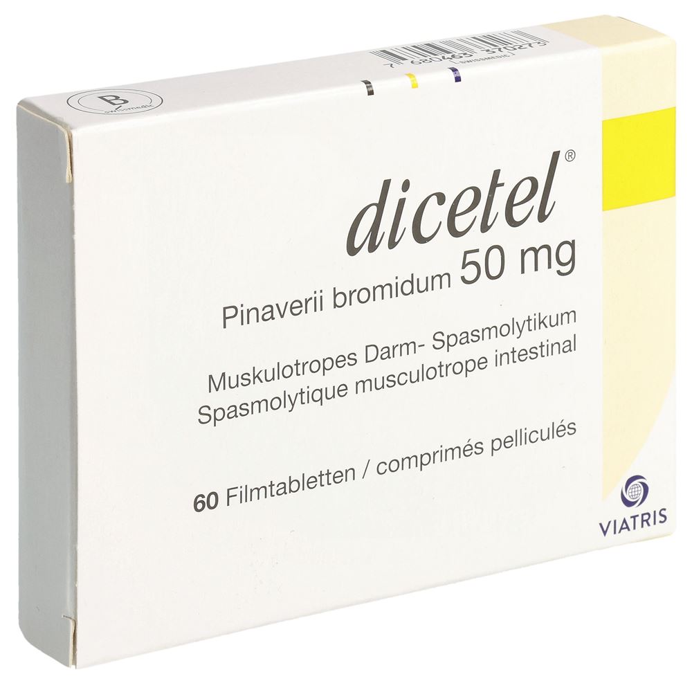 DICETEL Filmtabl 50 mg Blist 60 Stk, Hauptbild