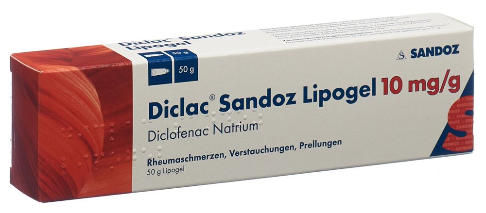 DICLAC Sandoz 10 mg/g, Hauptbild