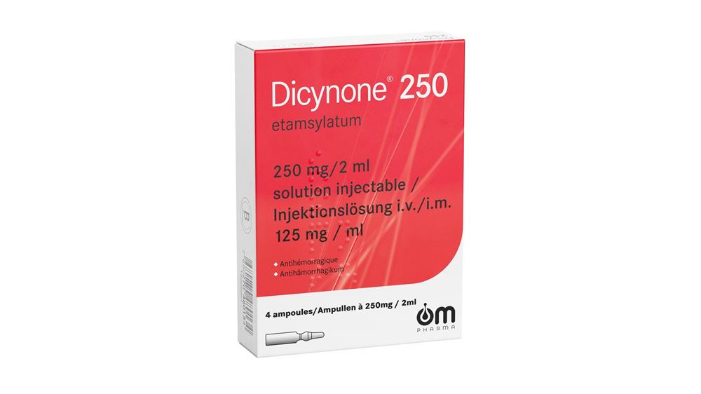 DICYNONE sol inj 250 mg amp 2 ml, image principale