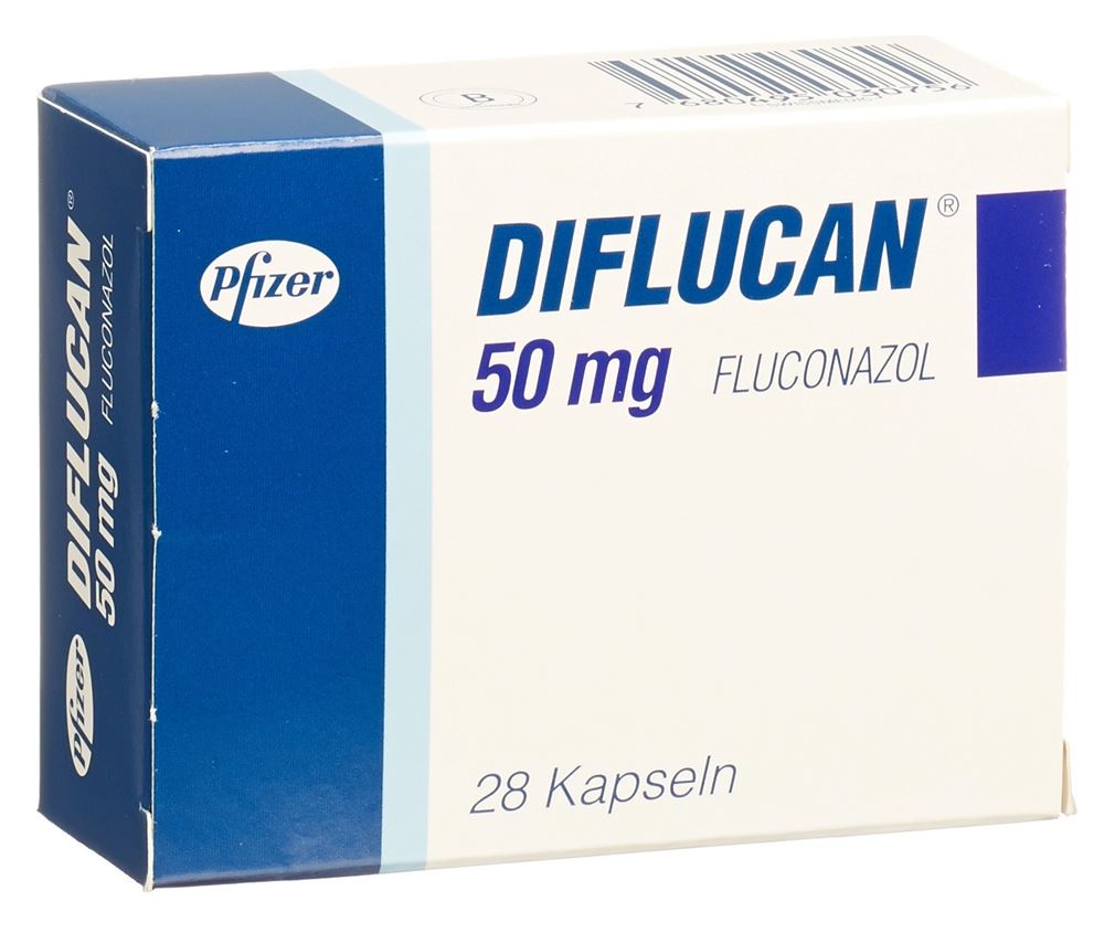 DIFLUCAN Kaps 50 mg Blist 28 Stk, Hauptbild