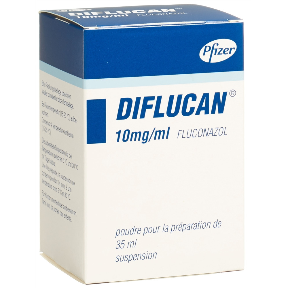 DIFLUCAN Plv 50 mg/5ml zur Herstellung einer Suspension Fl 35 ml, Bild 2 von 2