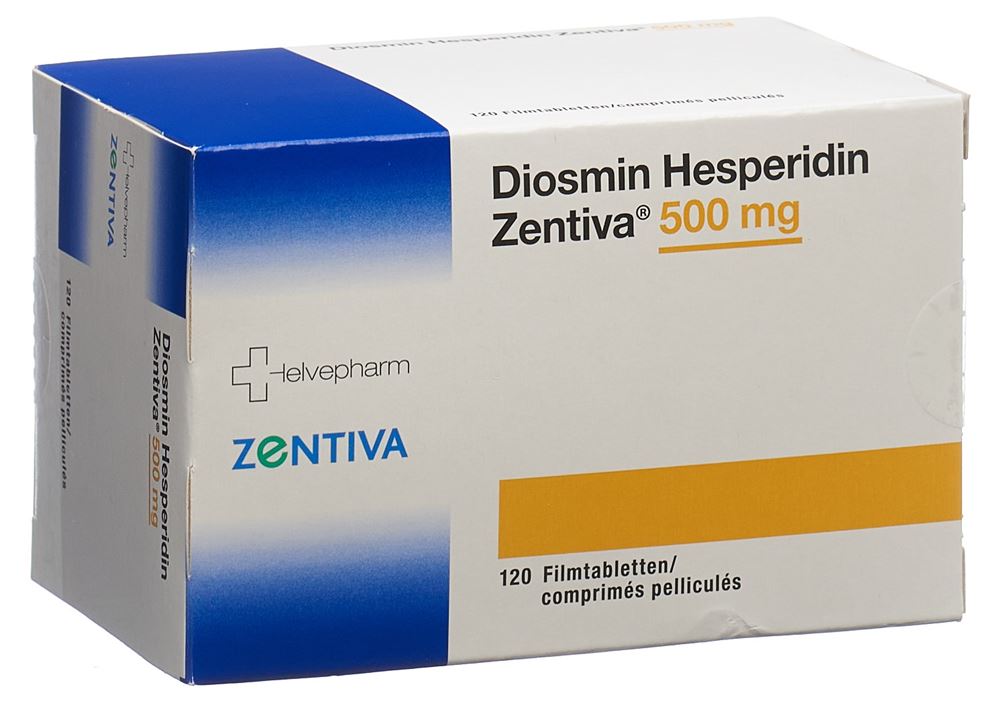 DIOSMIN HESPERIDIN Zentiva 500 mg, image principale