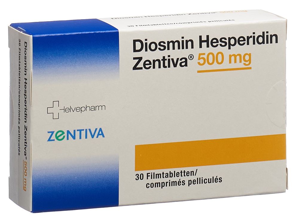 DIOSMIN HESPERIDIN Zentiva 500 mg