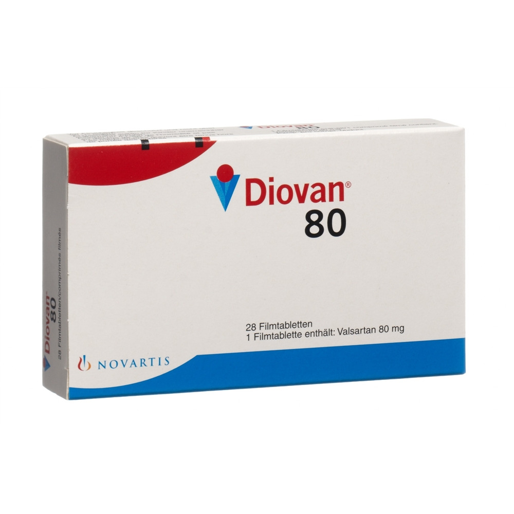 DIOVAN Filmtabl 80 mg Blist 28 Stk, Hauptbild