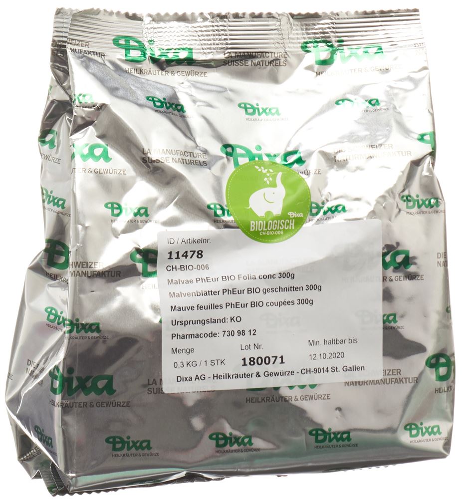 DIXA Mauve feuilles