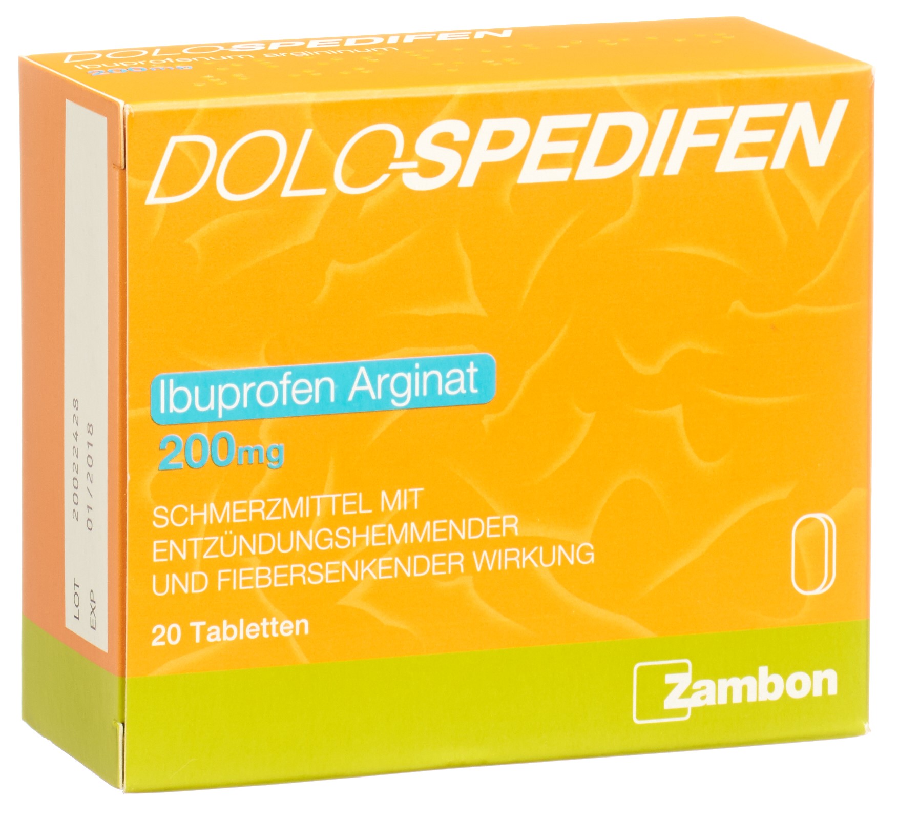 DOLO-SPEDIFEN cpr 200 mg blist 20 pce