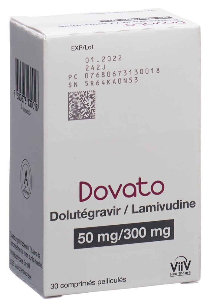 DOVATO Filmtabl 50/300 mg Ds 30 Stk, Bild 2 von 2