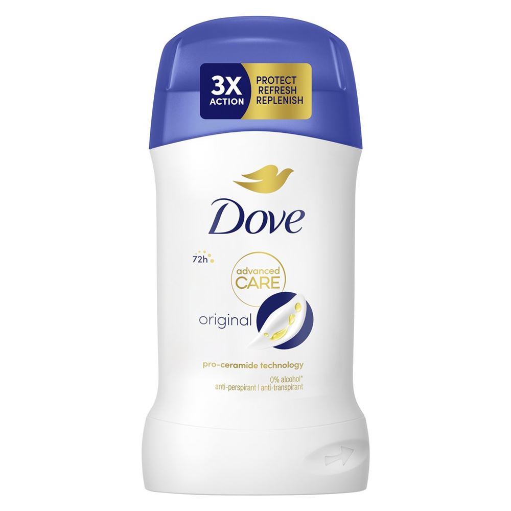 DOVE déodorant advanced care