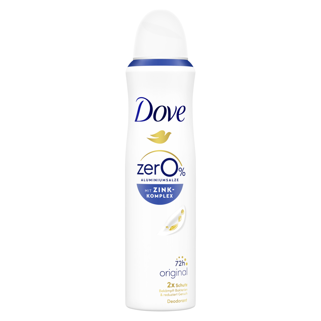 DOVE déodorant aérosol spray
