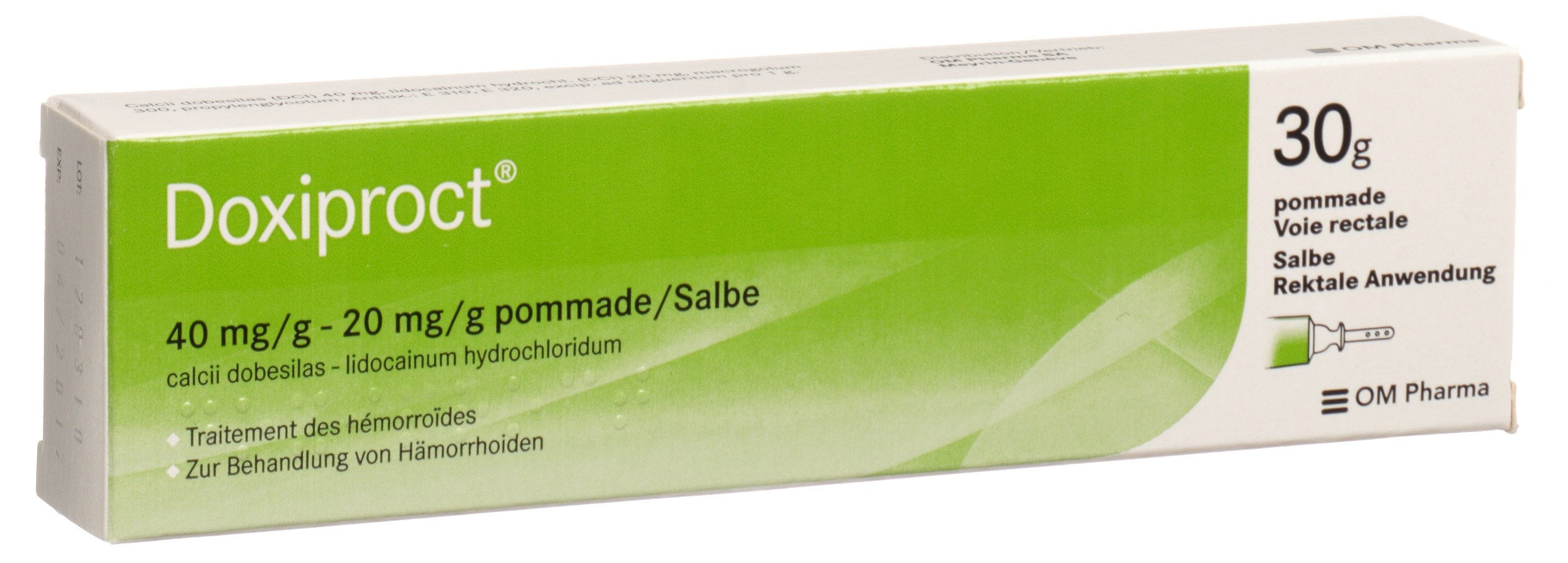 DOXIPROCT Salbe Tb 30 g, Hauptbild