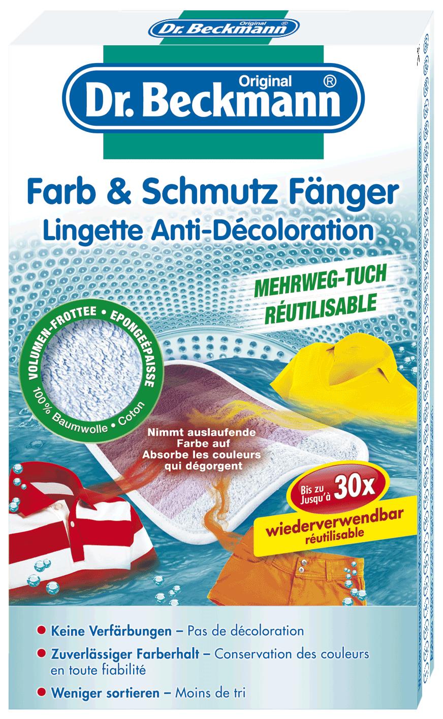 DR BECKMANN Lingette anti-décoloration